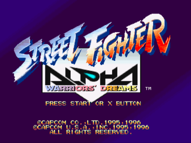 Street Fighter Alpha: Warriors' Dreams screenshot 3 for Sega Saturn